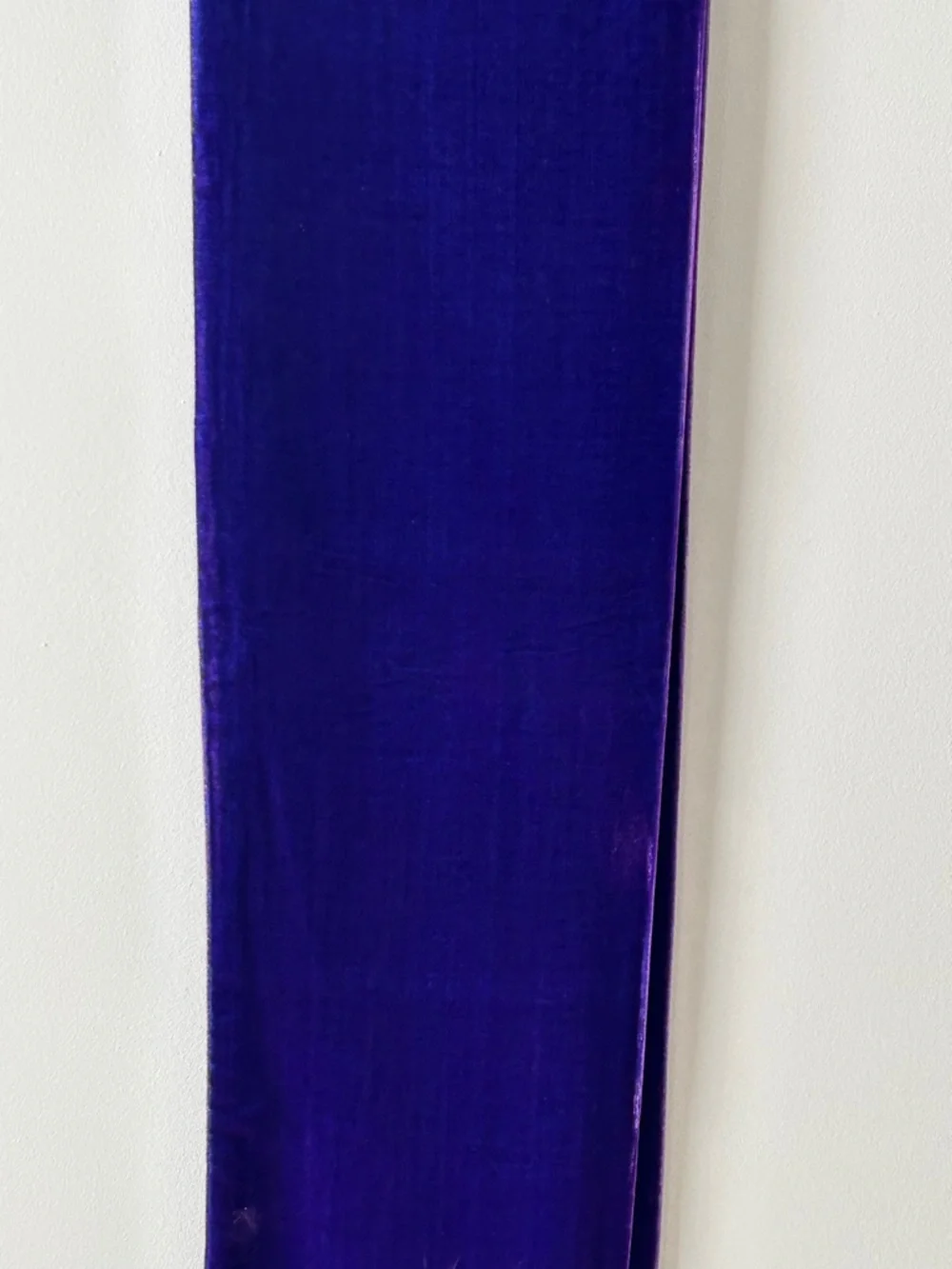 Purple Velvet Scarf